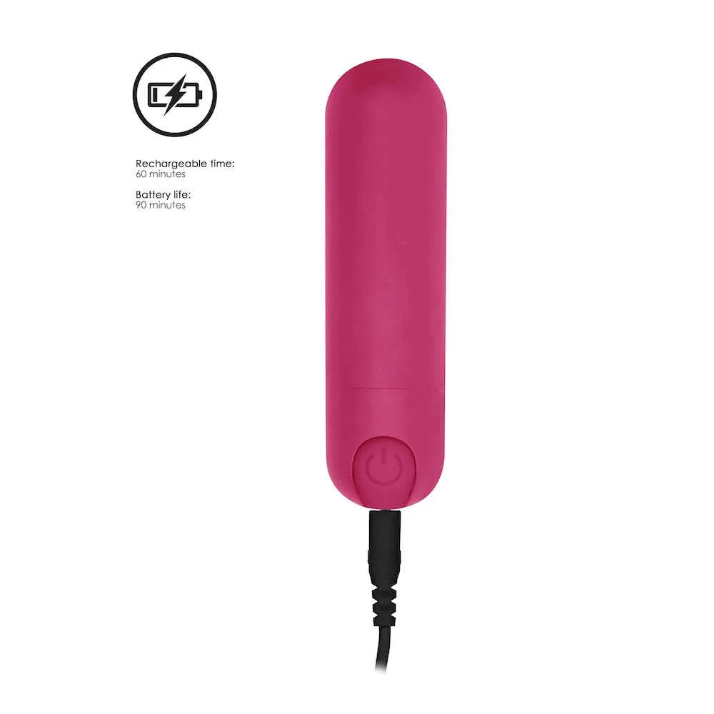 10 speed Rechargeable Bullet Pink