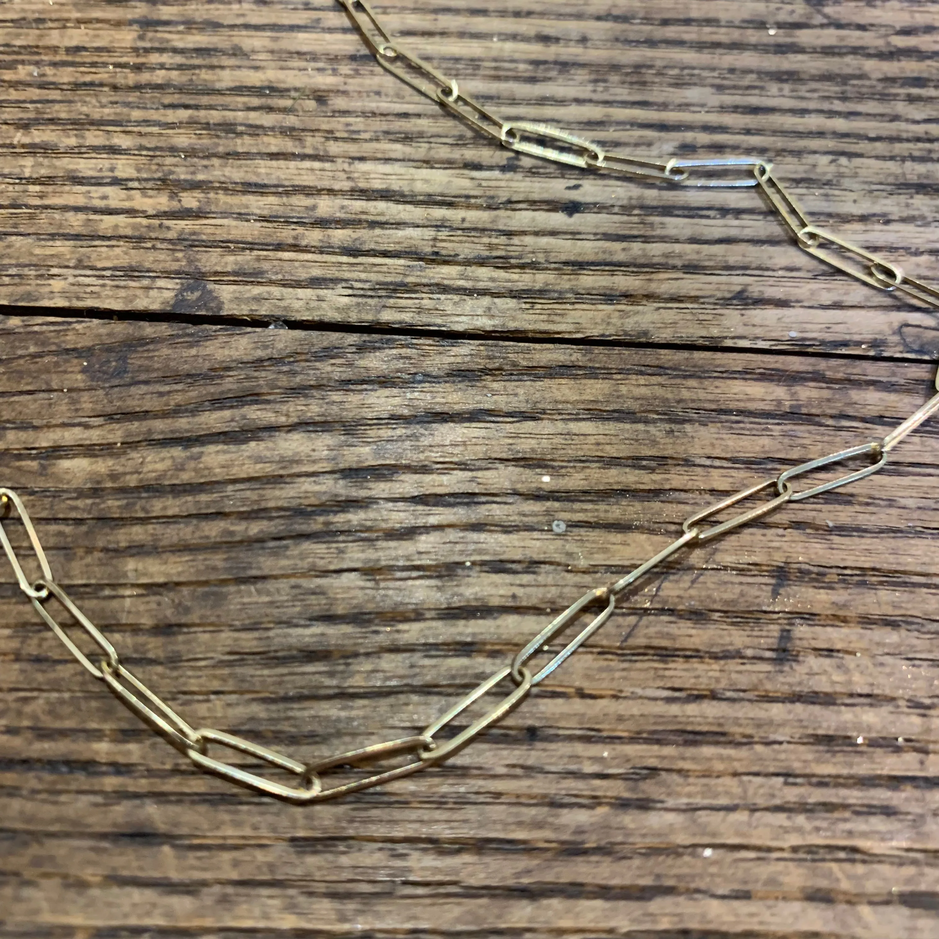 14K Gold Delicate Chain Necklace | 18”