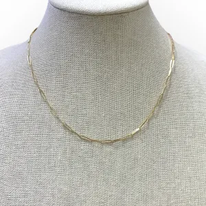 14K Gold Delicate Chain Necklace | 18”