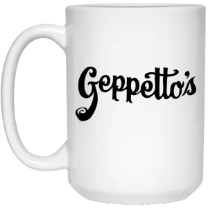 15 oz. White Mug