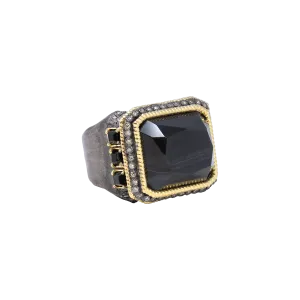 16X14MM TIGERS EYE STATEMENT RING