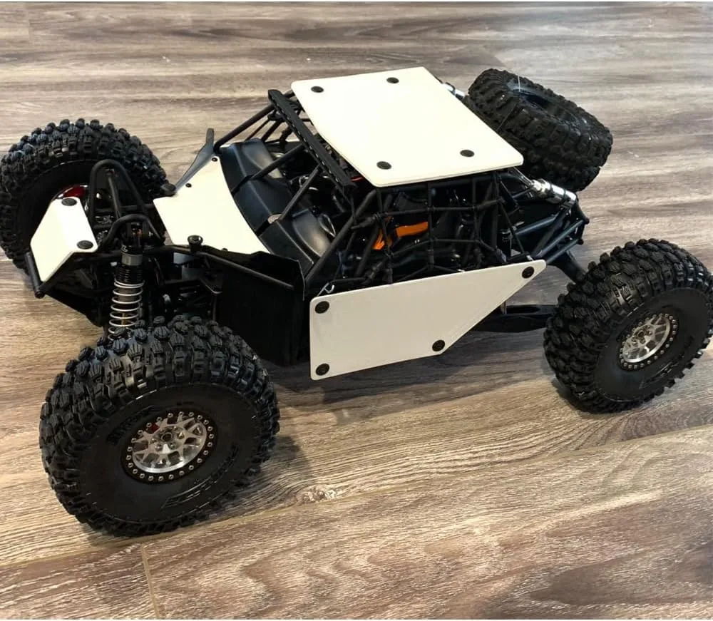 2.2 Inches RC Beadlock Wheels/Rims for 1/10 Scale Rc Crawler Wraith 90018 1Pcs