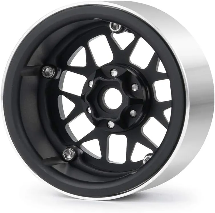 2.2 Inches RC Beadlock Wheels/Rims for 1/10 Scale Rc Crawler Wraith 90018 1Pcs