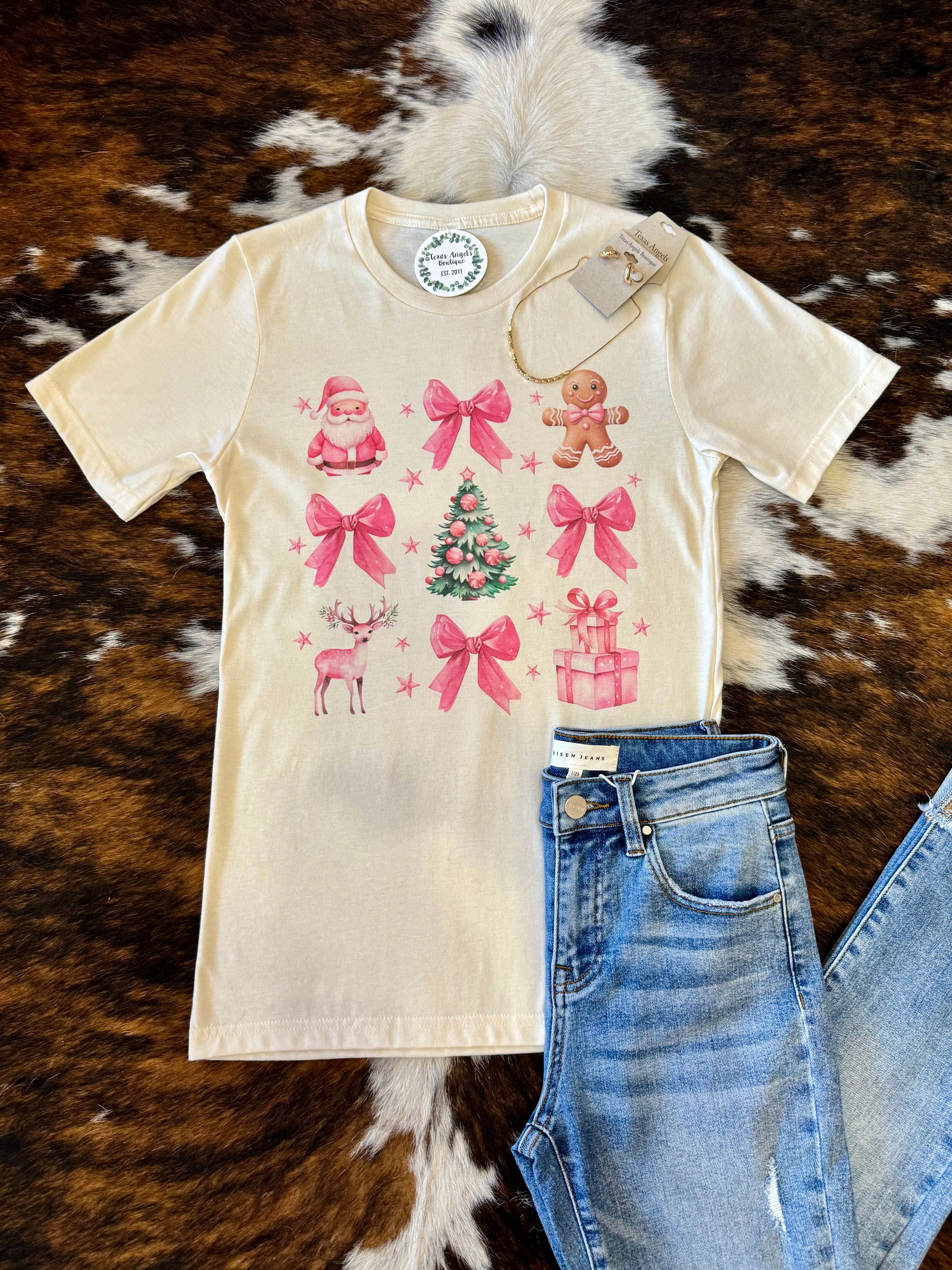 50% Off - Christmas Cookies For Santa Graphic Tee