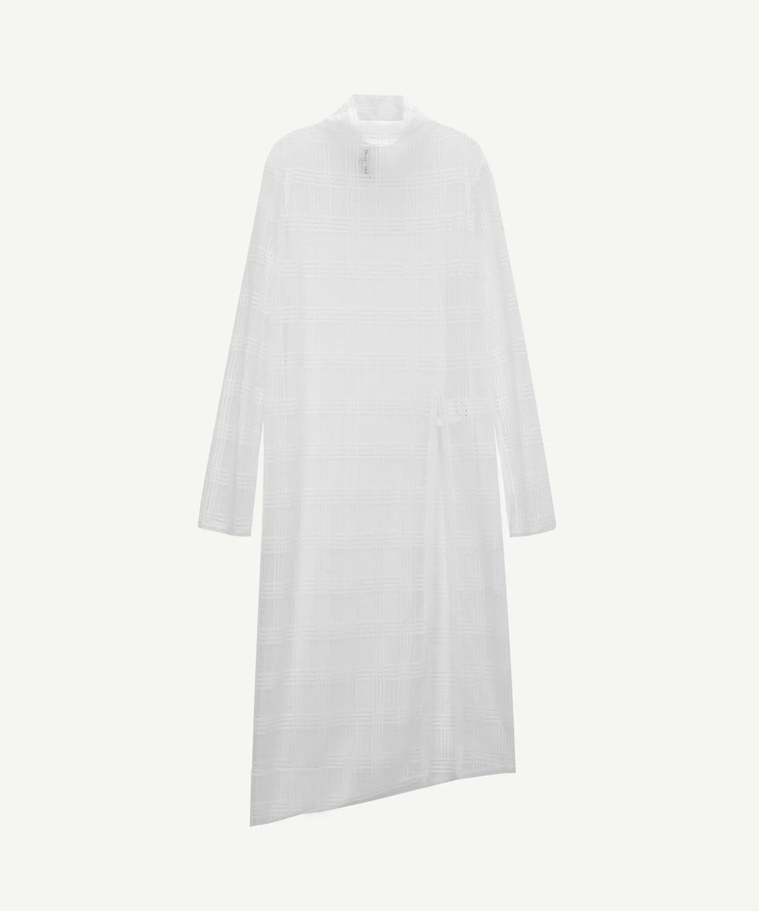 [50% OFF] White | delicate lace high-neck top