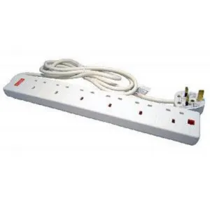 6 Socket Extension Lead