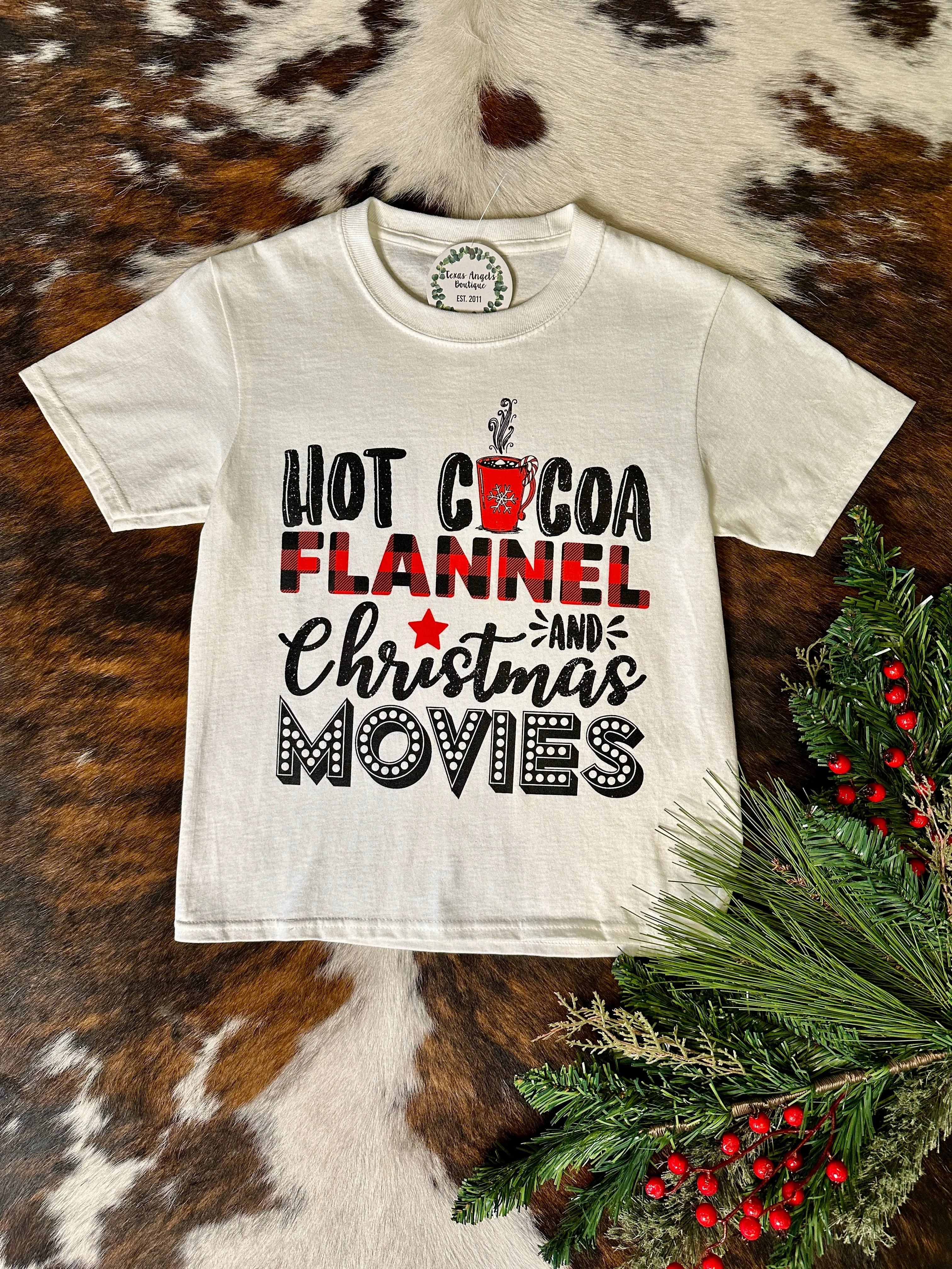 60% Off - Youth Hot Cocoa Graphic Tee