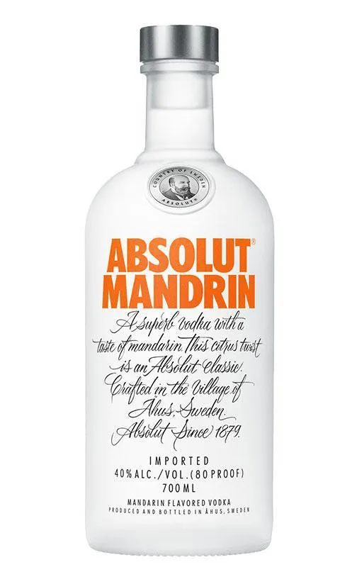 Absolut Absolut Mandrin Vodka 1 L