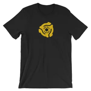 Adapt or Die 45 RPM Vinyl Record Adaptor Unisex T-Shirt