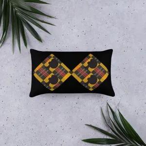 Afro African Print Pillow