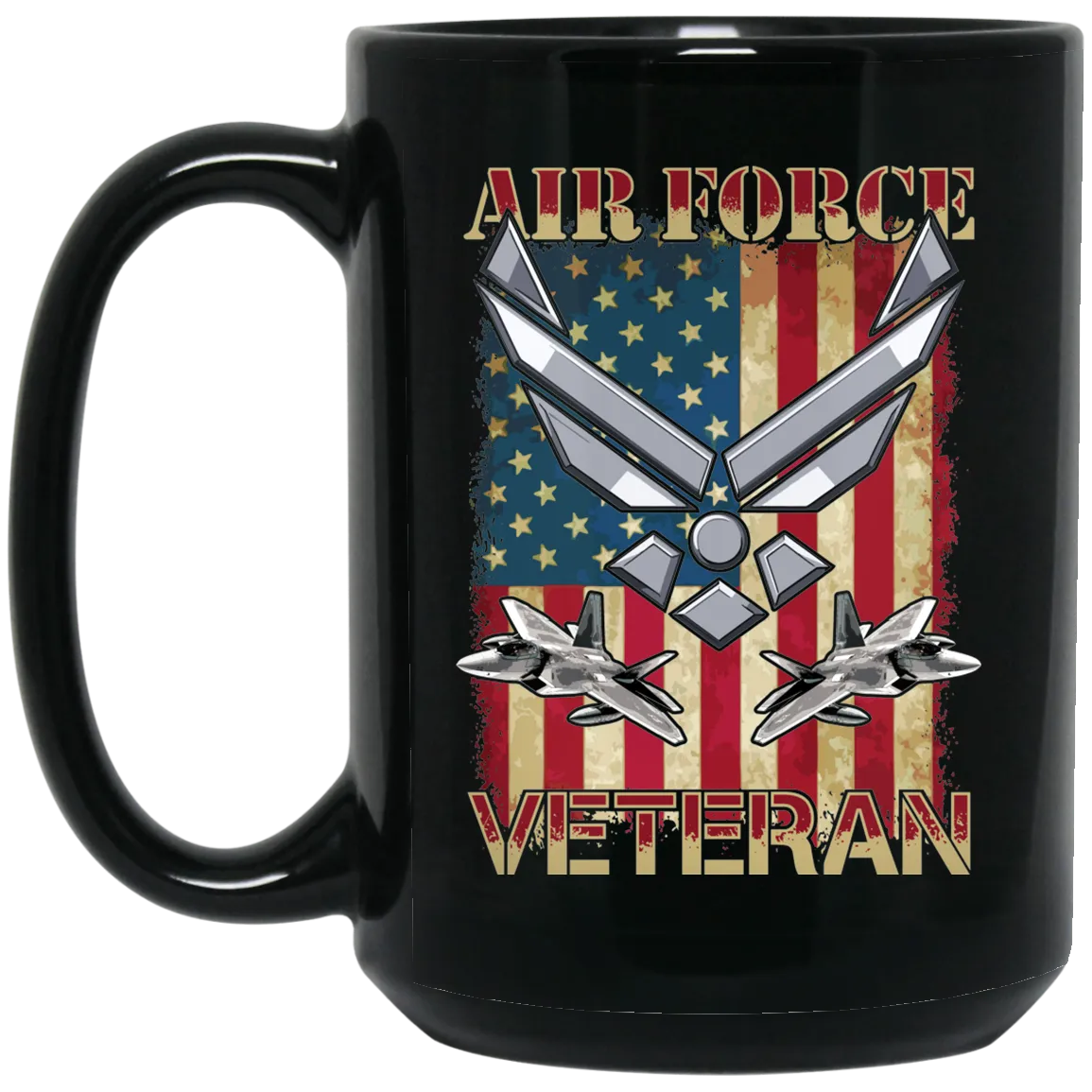 Air Force Veteran Drink Wear