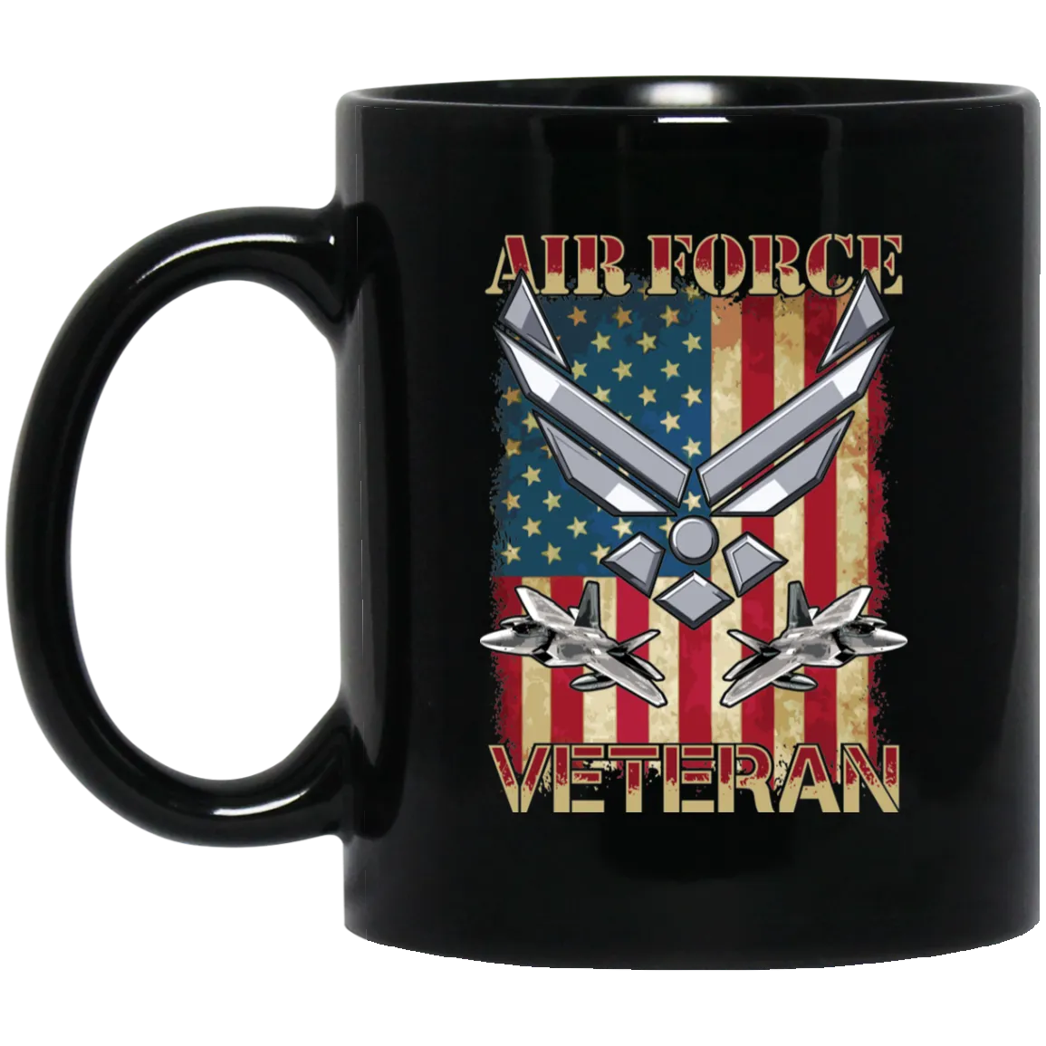 Air Force Veteran Drink Wear