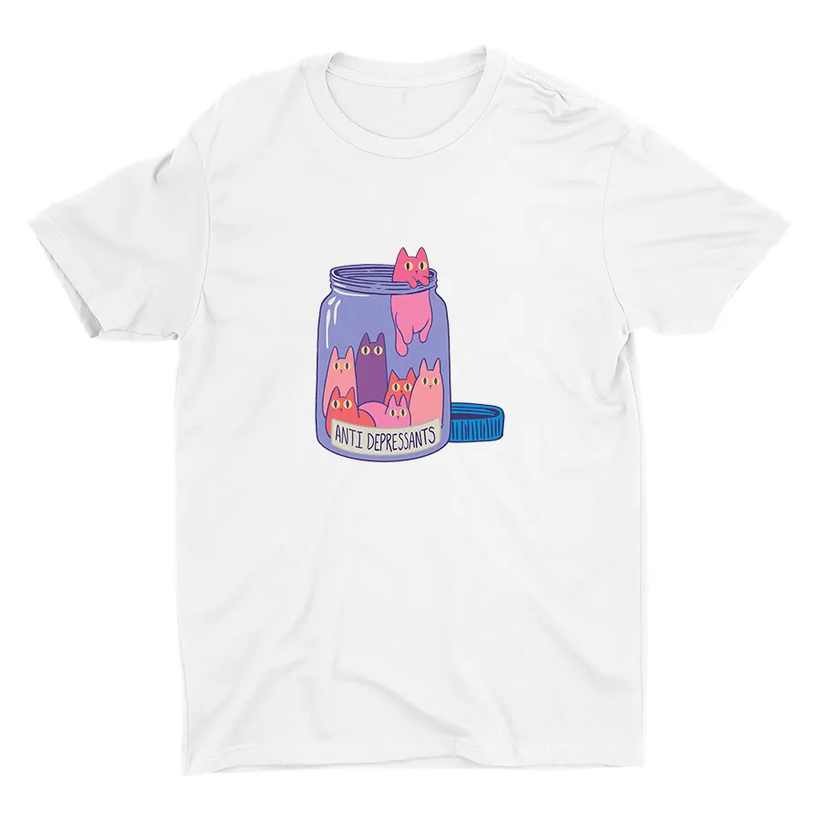 ANTI DEPRESSANTS Cotton Tee
