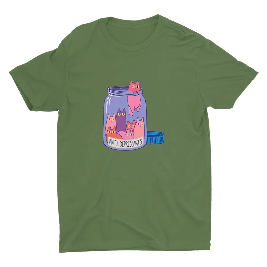 ANTI DEPRESSANTS Cotton Tee