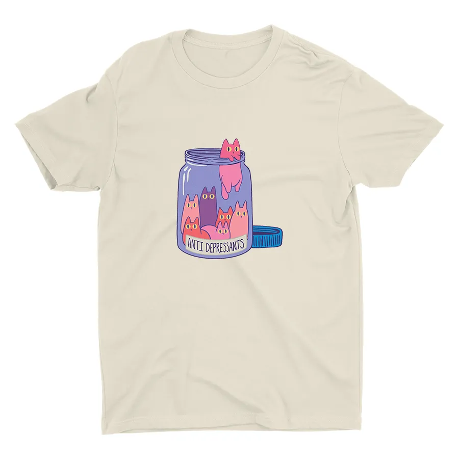 ANTI DEPRESSANTS Cotton Tee
