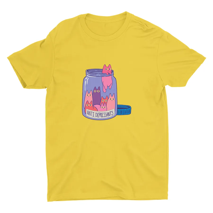 ANTI DEPRESSANTS Cotton Tee
