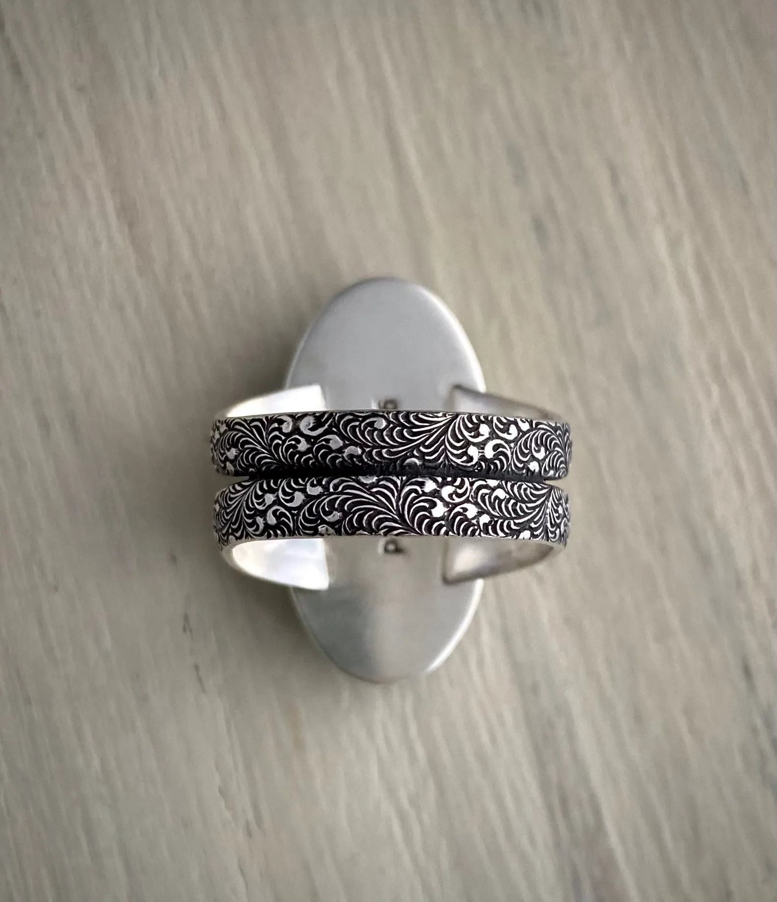 Aquamarine Flourish Ring