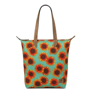 Ariat Sunflower Print Tote