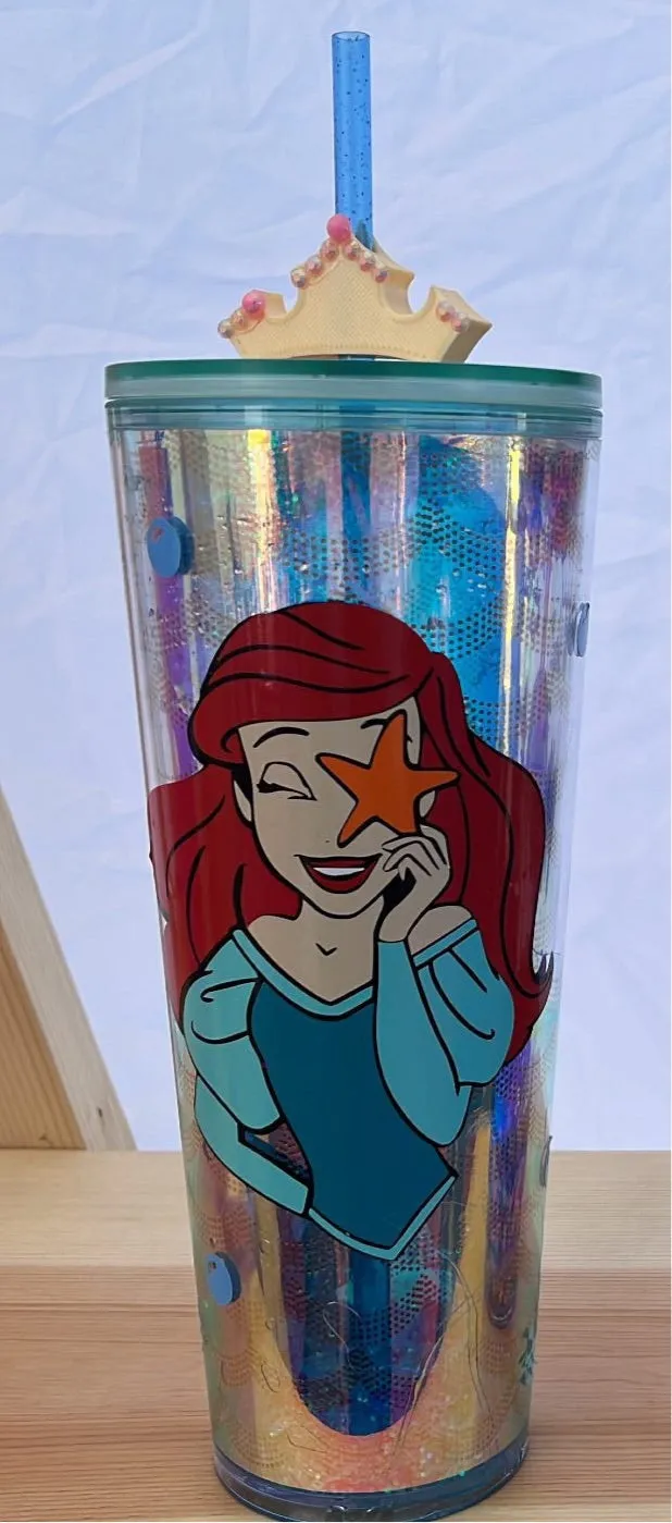 Ariel Snowglobe Tumbler