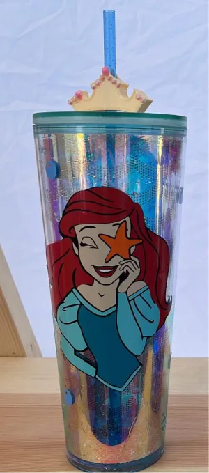 Ariel Snowglobe Tumbler