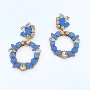 Aro Baby Blue Earrings