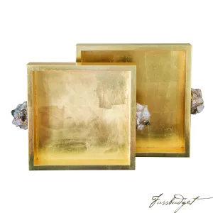 Astoria Quartz Square Trays [Set of 2]
