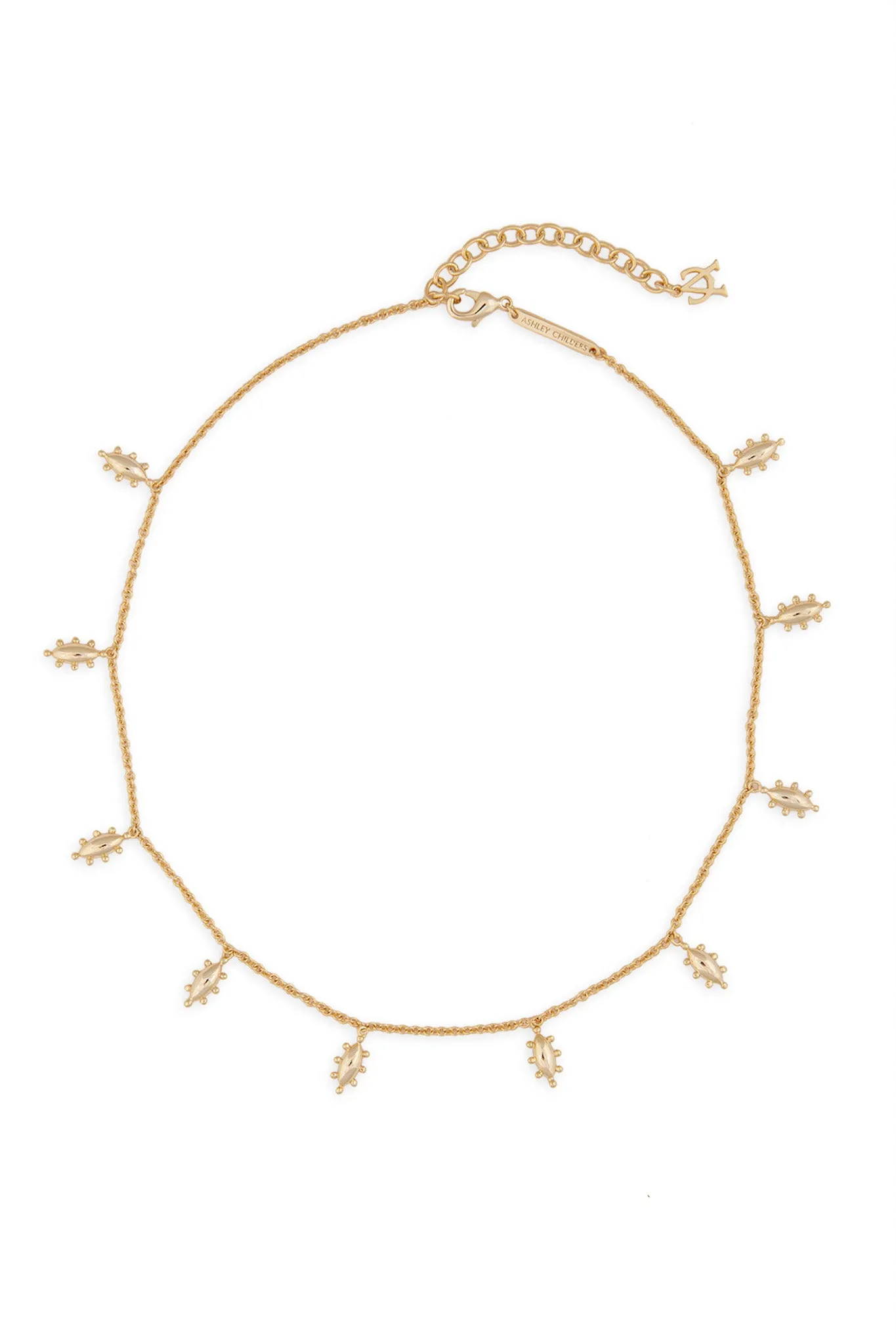 Athena Necklace, Gold