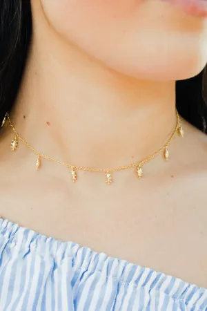 Athena Necklace, Gold