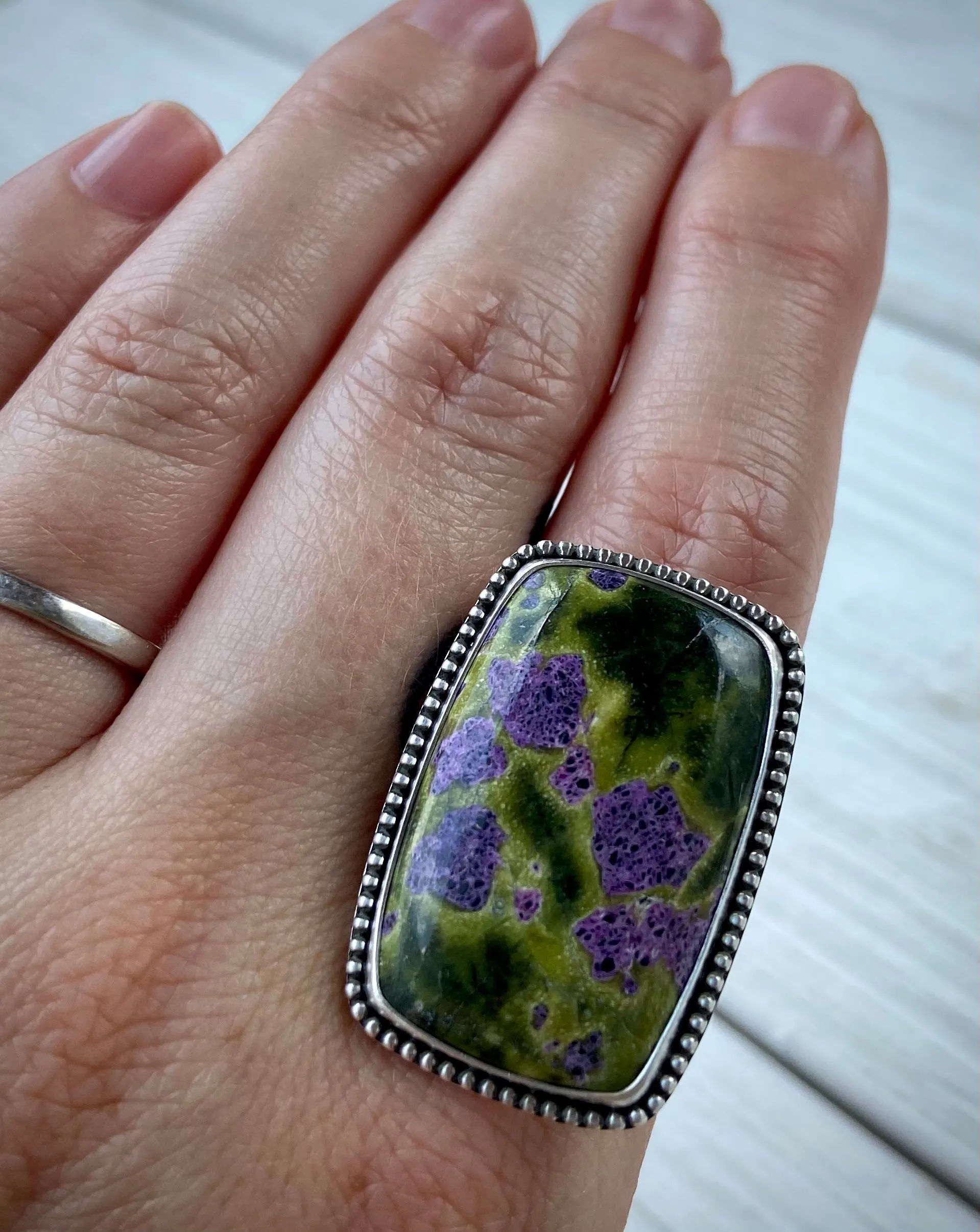 Atlantasite Ring