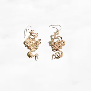 Auspicious Clouds Statement Earrings