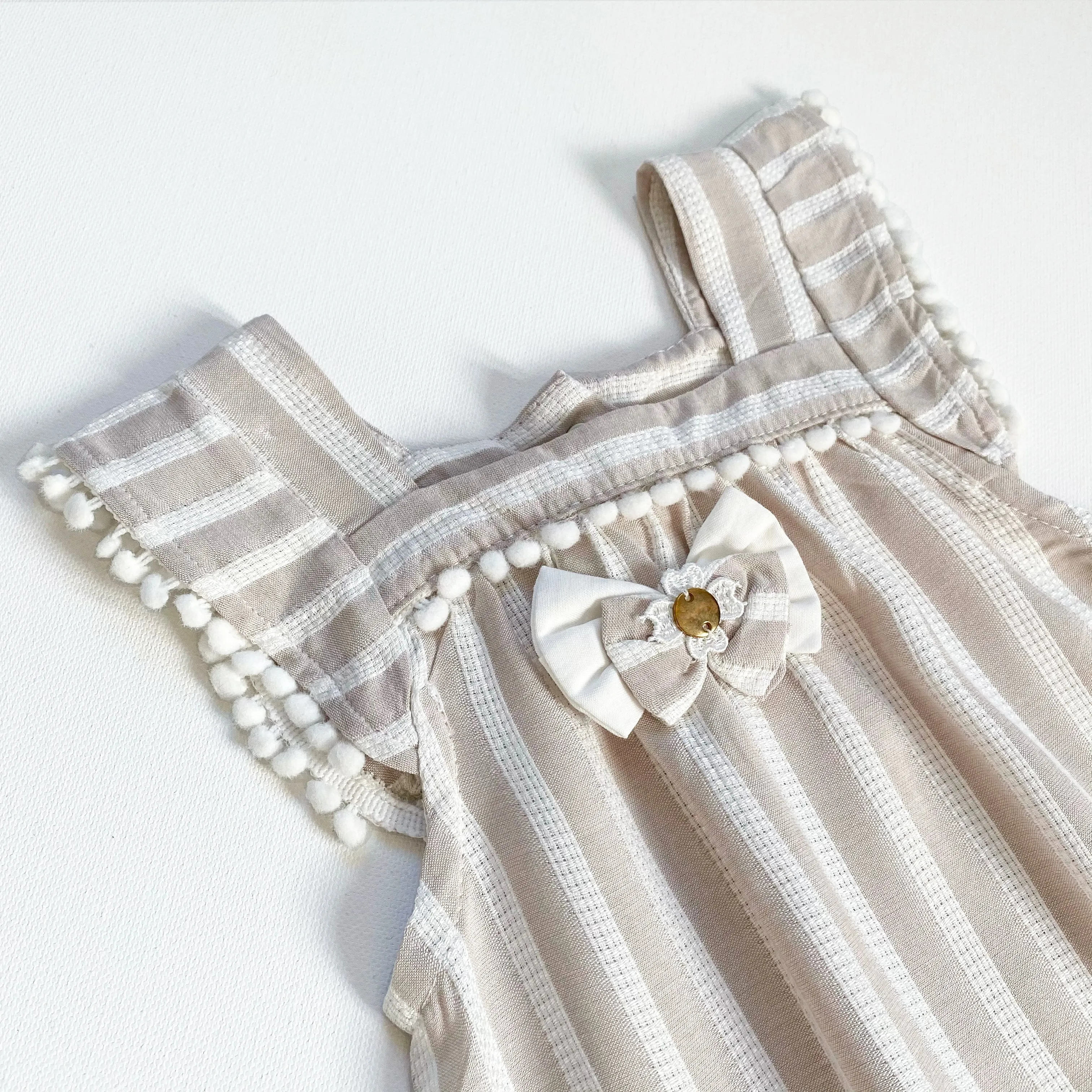 Ava Soft Pebble Romper