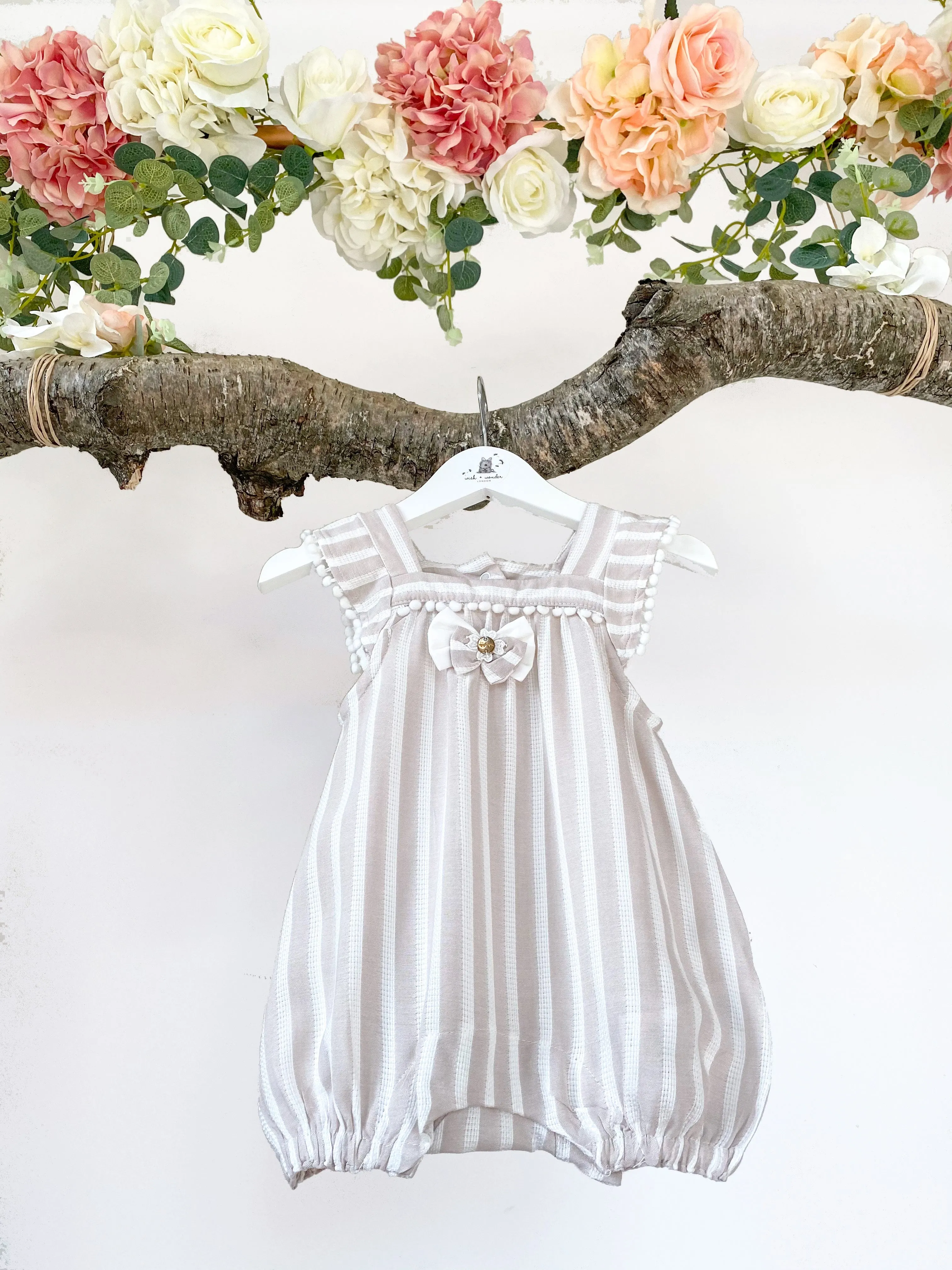 Ava Soft Pebble Romper