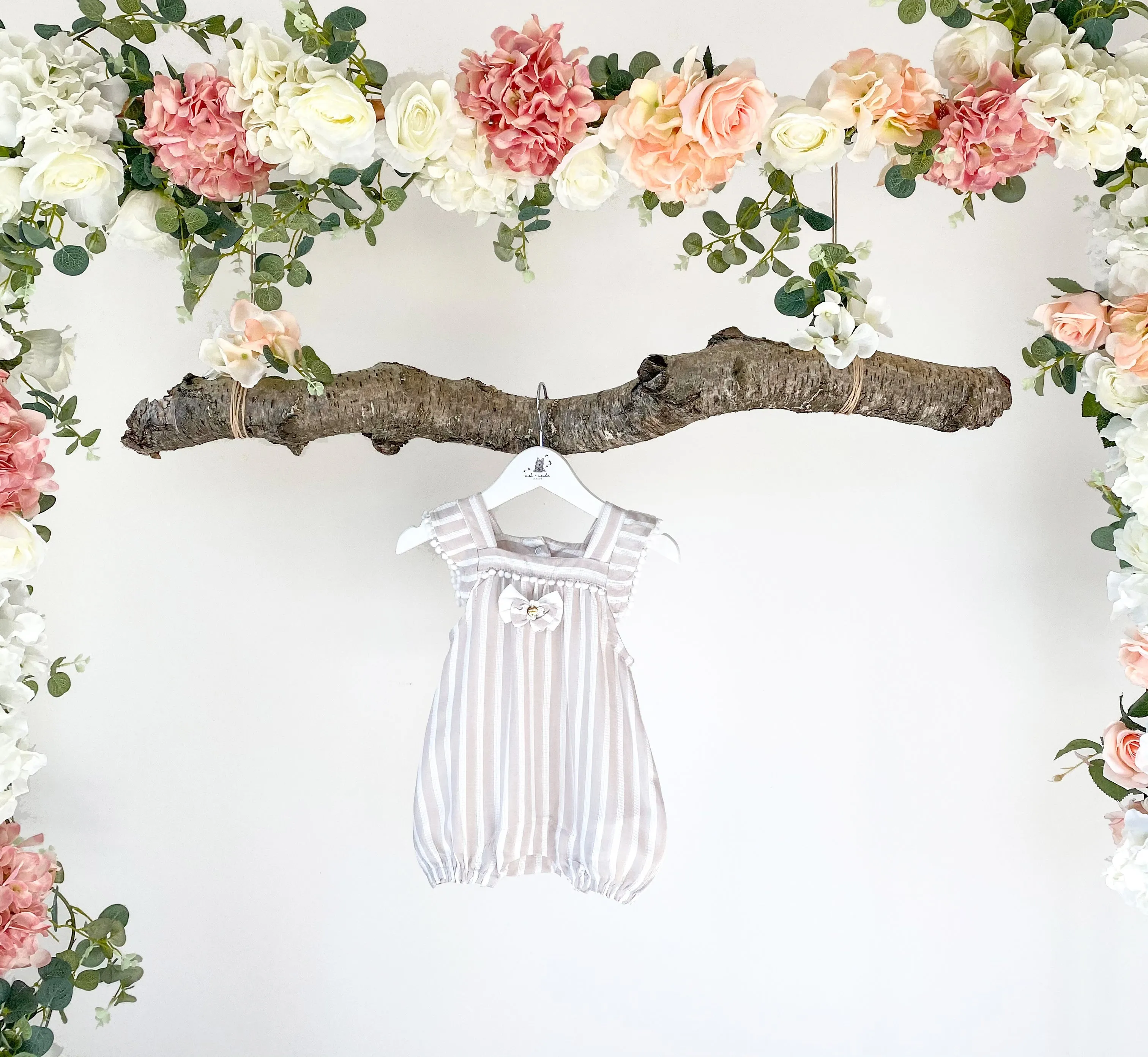 Ava Soft Pebble Romper