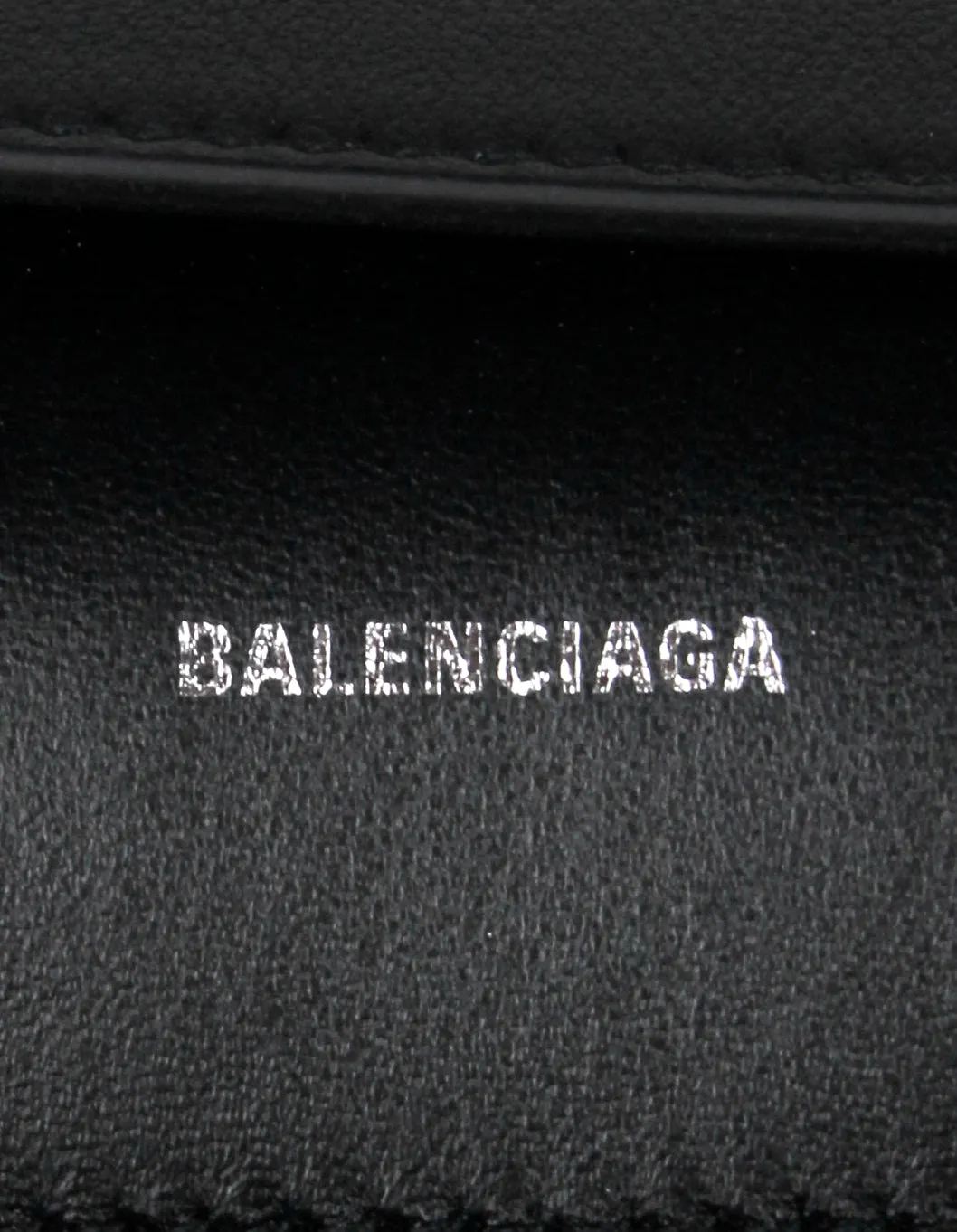 Balenciaga Black on Black Downtown Medium Shoulder Bag