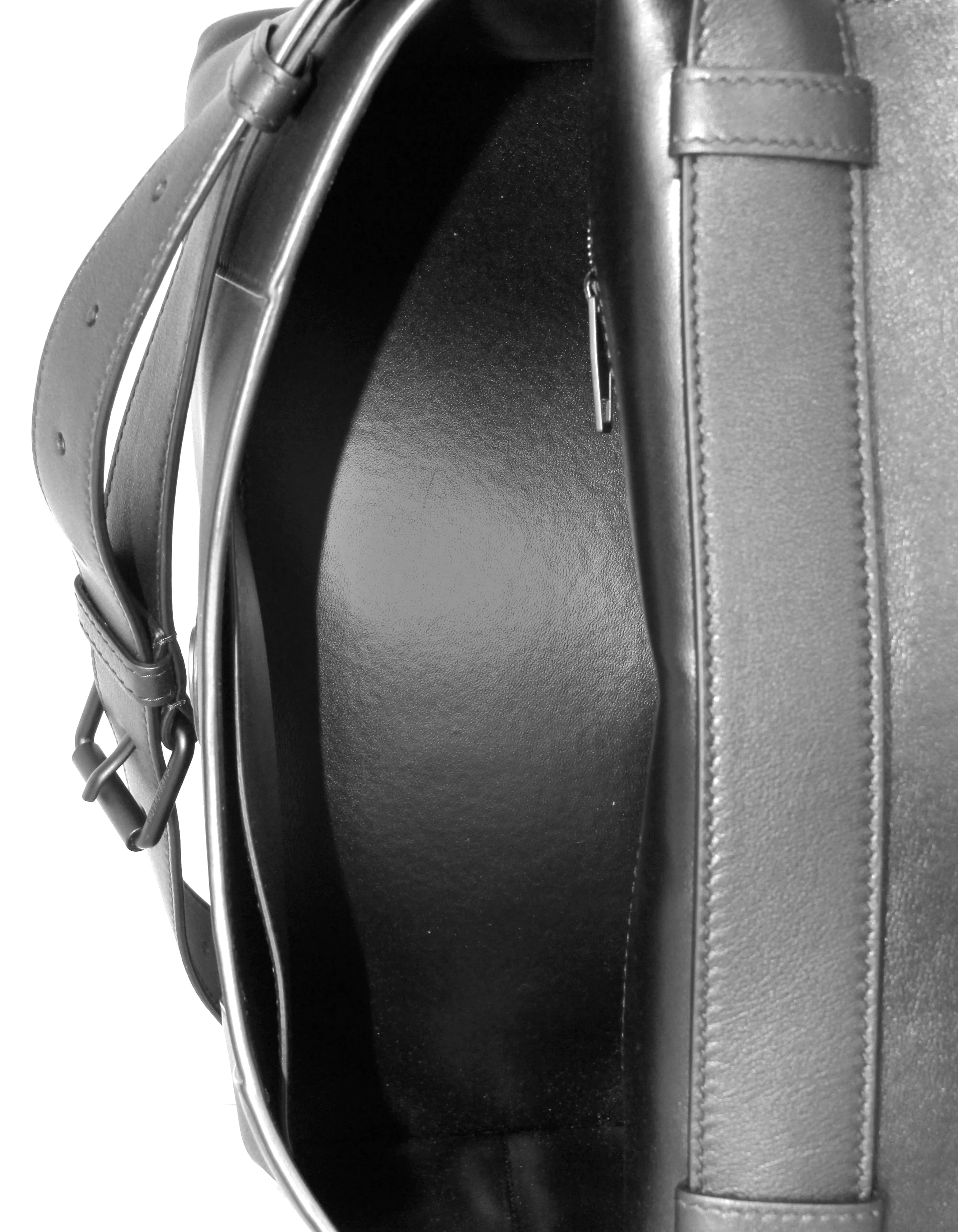 Balenciaga Black on Black Downtown Medium Shoulder Bag