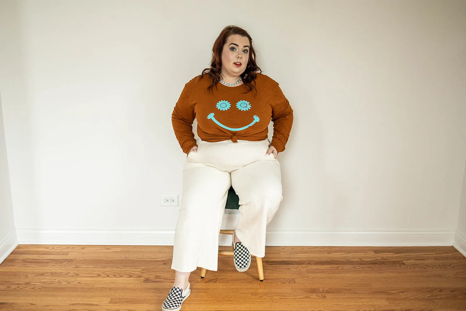 be the good slub long sleeve top