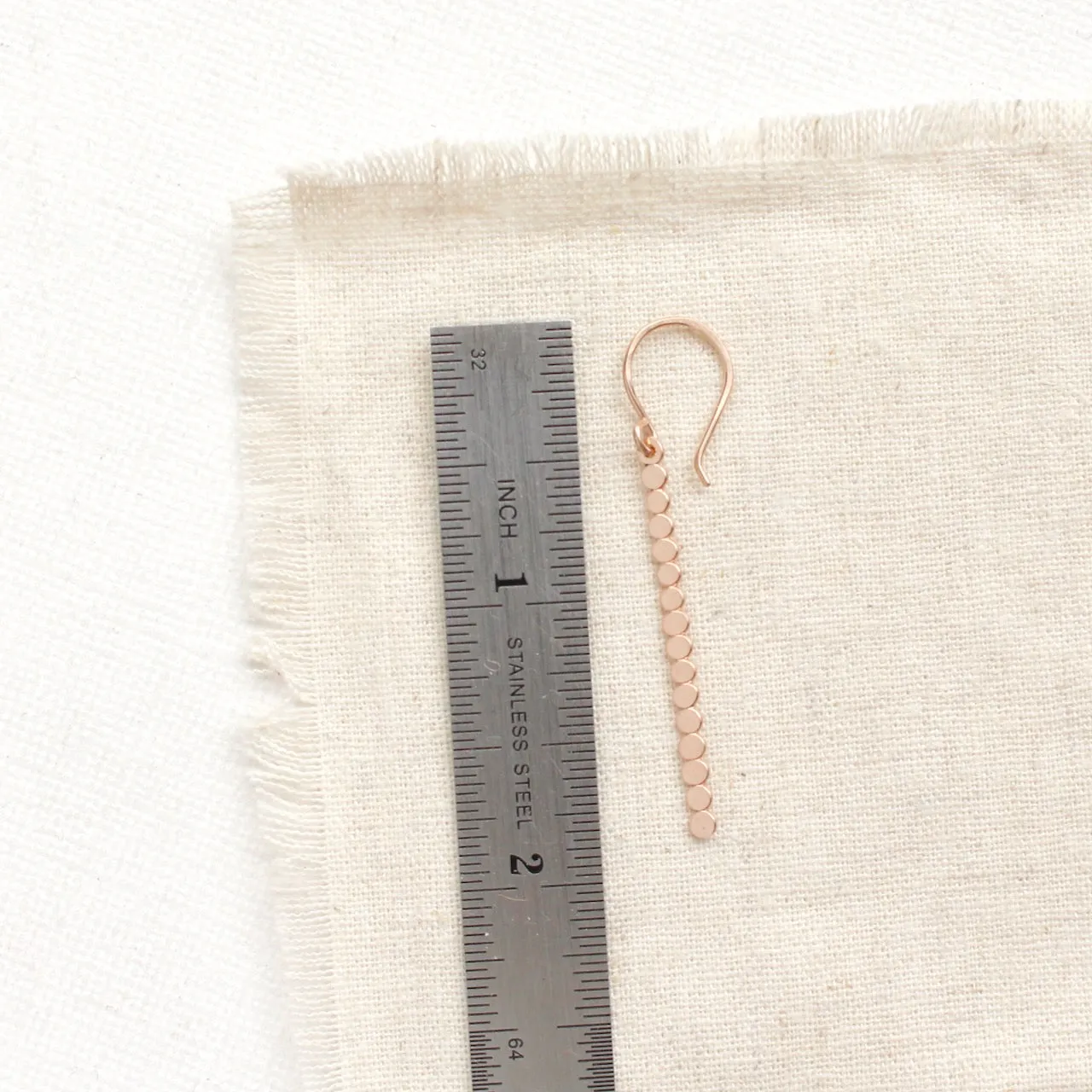 Beaded Bar Earrings