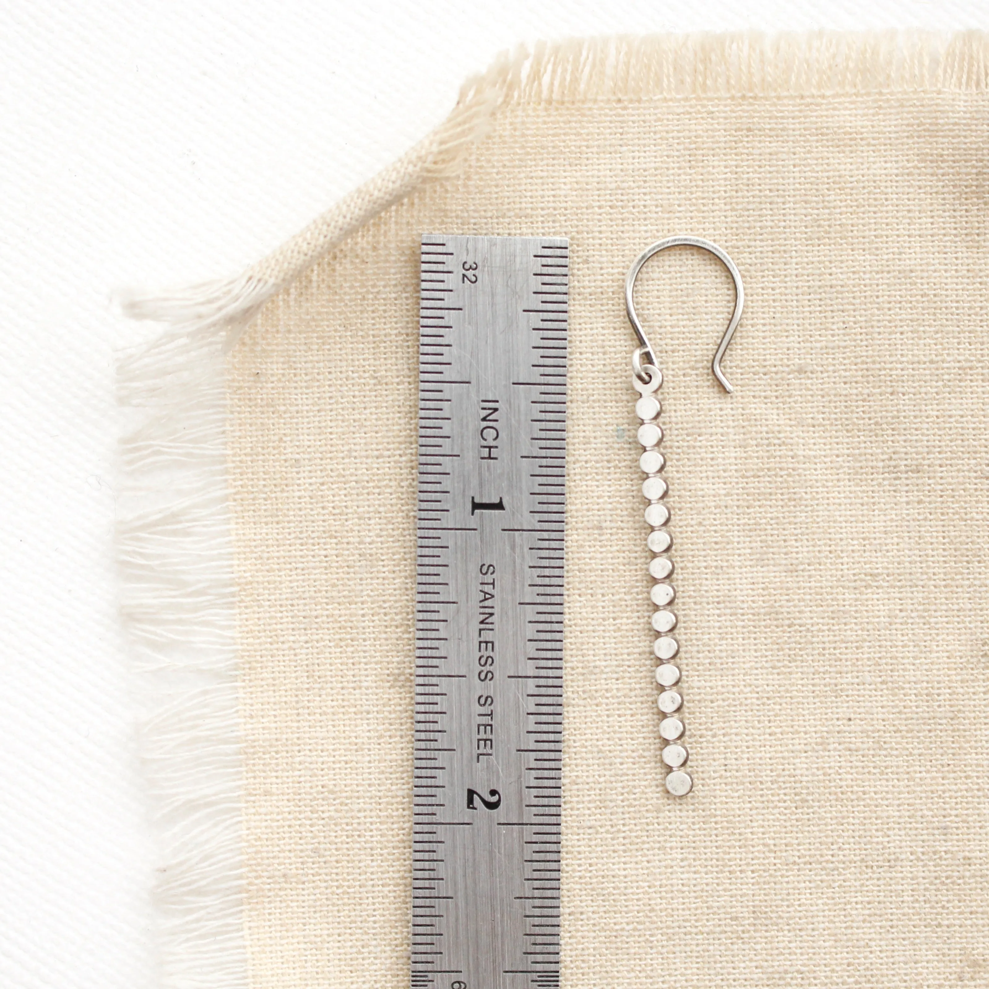 Beaded Bar Earrings