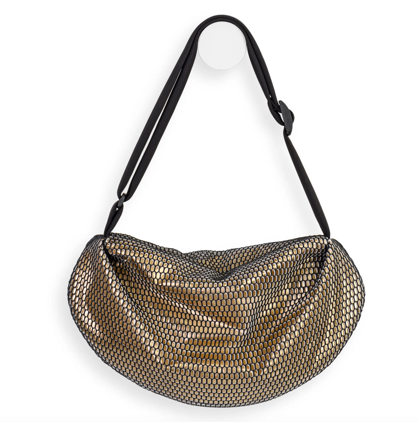 Bean Bag Black and Pale Gold Hive