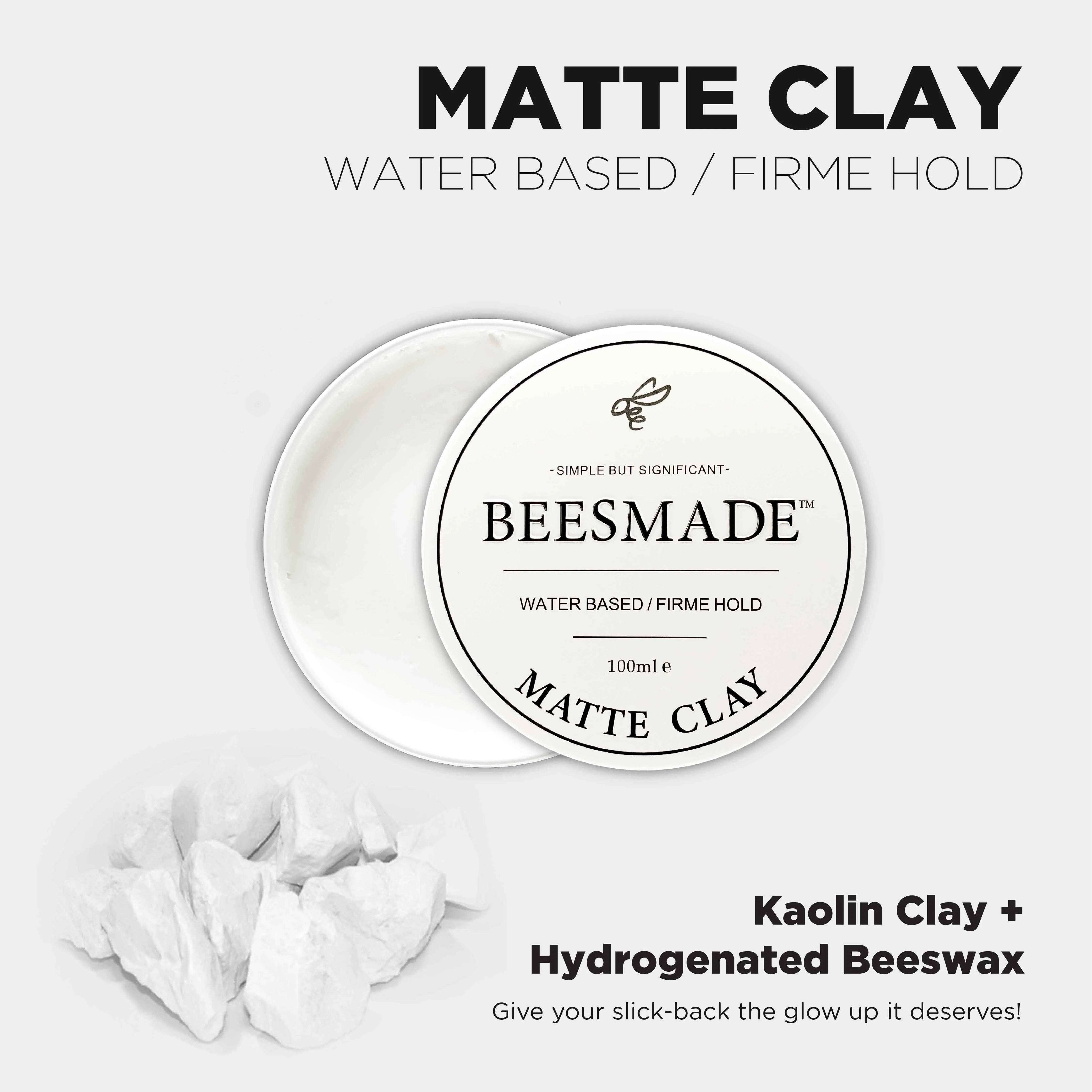 BEESMADE Matte Clay - No.1 Hair Clay in Singapore & Malaysia