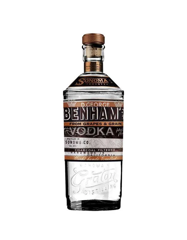 Benhams Charcoal Filtered Vodka 750ml