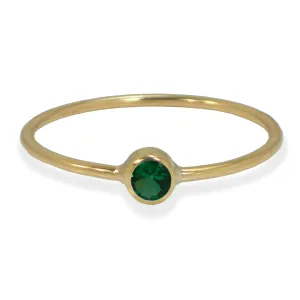 Bezel Gemstone Ring