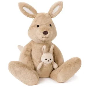 Big Kip Kangaroo Soft Toy 52cm