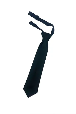 Black Regal Kids Necktie