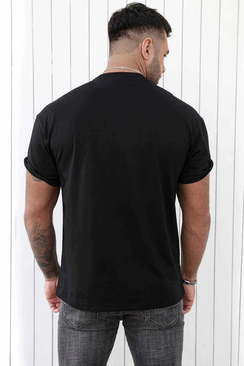 Black US Flag Its The Bill Of Rights Mens Graphic Tee
