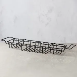 Black Wire Bath Rack