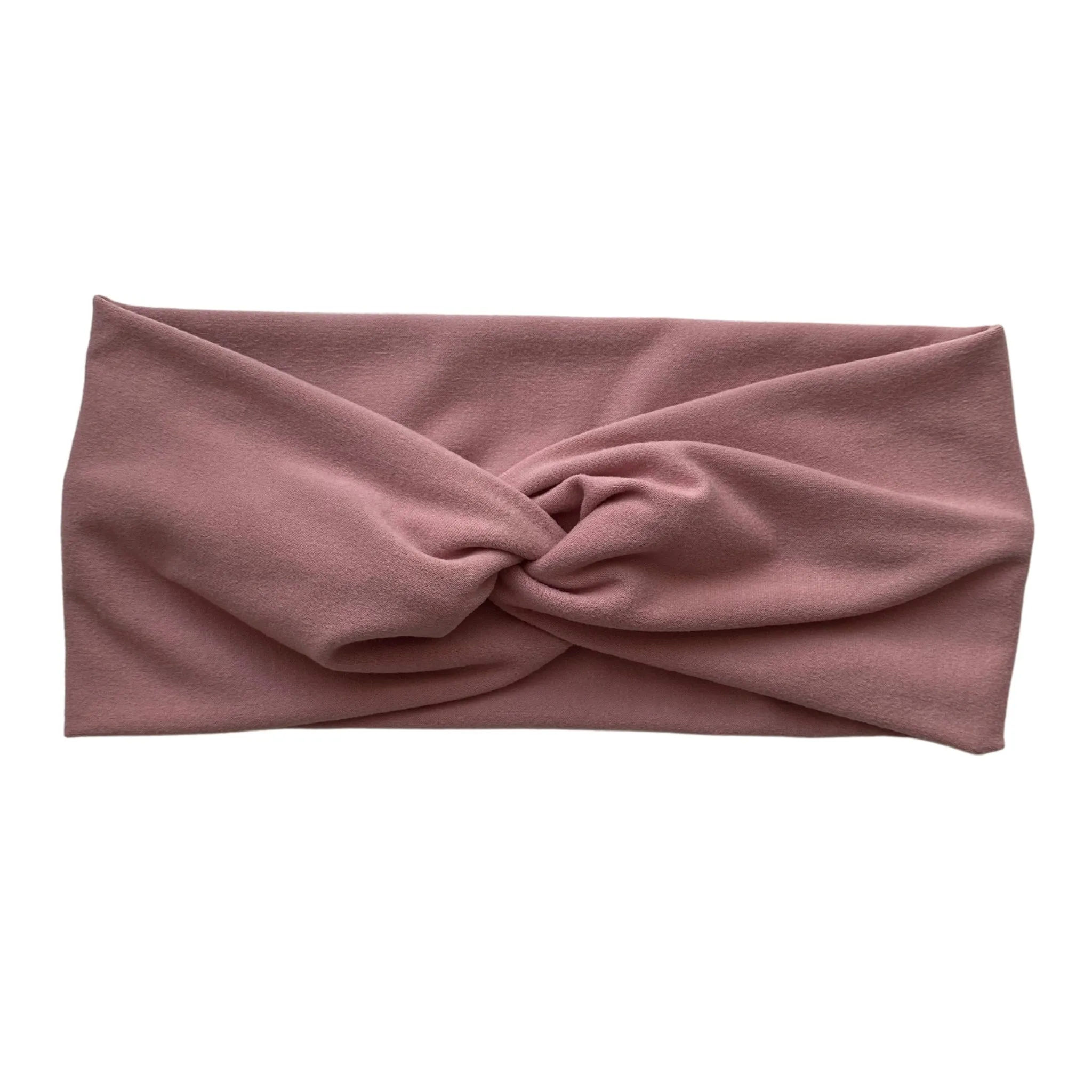 Blush Pink Matte Faux Knot Headband