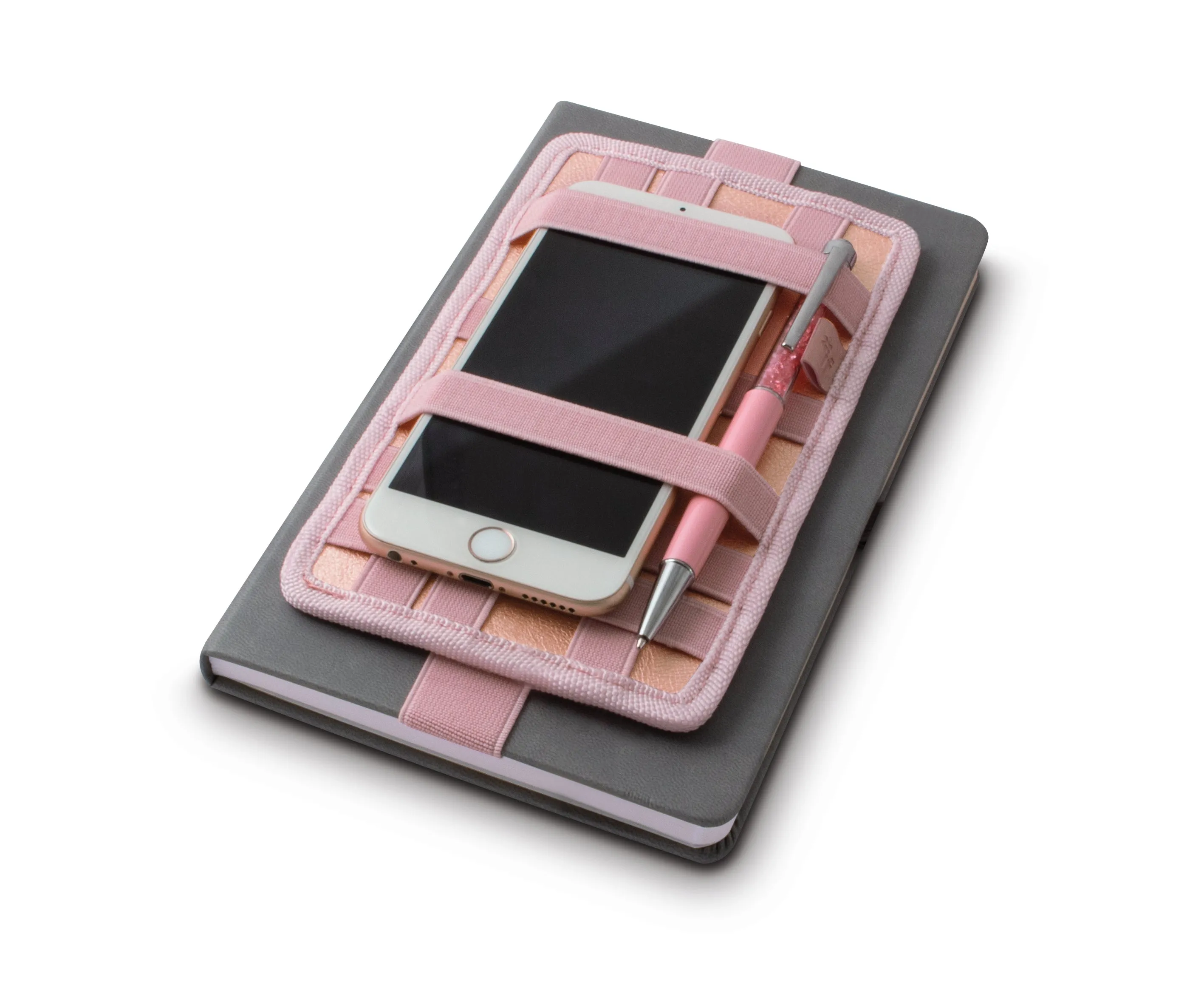 BOOKAROO NOTEBOOK TIDY - ROSE GOLD