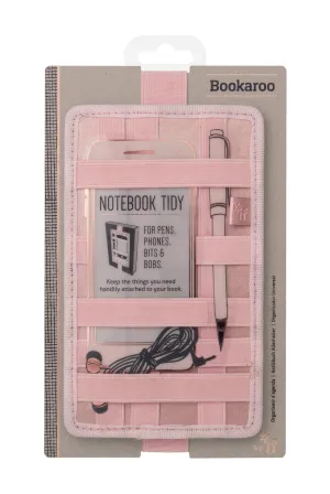 BOOKAROO NOTEBOOK TIDY - ROSE GOLD