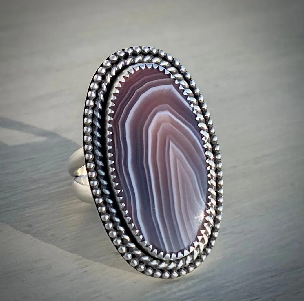 Botswana Agate Ring